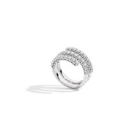 Ring Recarlo Woman in White Gold Diamante 1.00 Ct R01FA003/100-L - R01FA003/100-L